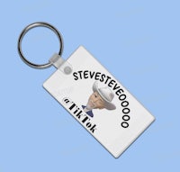 steve doodoo acrylic keychain - steve doodoo - steve doodo